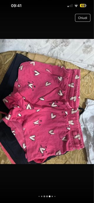 Pantaloncini bimba