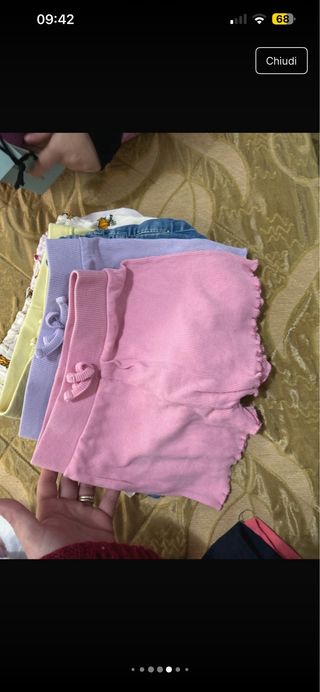 Pantaloncini bimba
