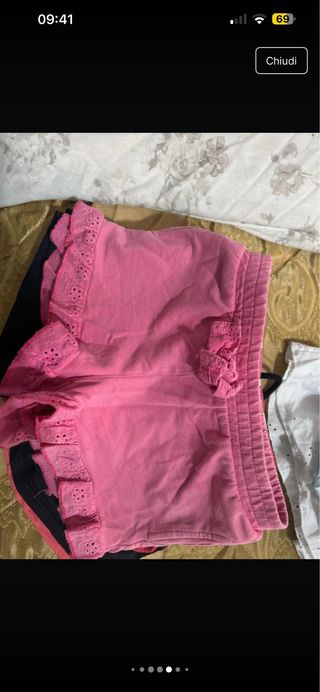 Pantaloncini bimba