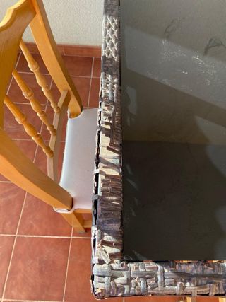 Mesa y 2 Sillas Terraza Exterior