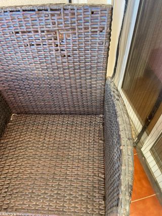 Mesa y 2 Sillas Terraza Exterior