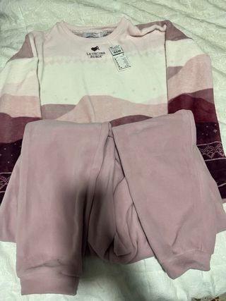 Pijama polar La Vecina Rubia M