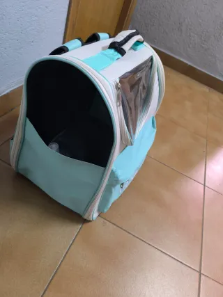 Mochila Transportin Gatos Perros Hello Cat