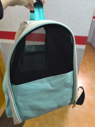 Mochila Transportin Gatos Perros Hello Cat