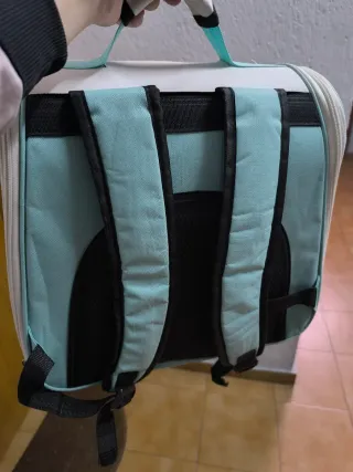 Mochila Transportin Gatos Perros Hello Cat