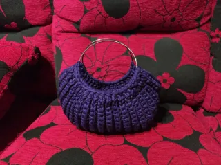 Bolso Verano Trapillo Crochet Bambú