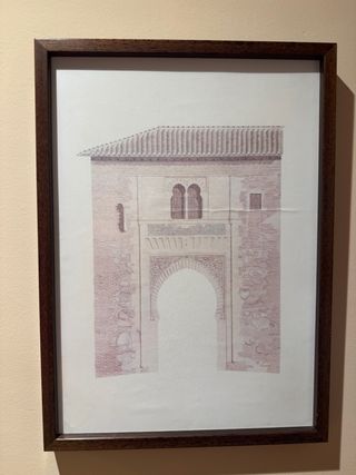 Cuadro de Arquitectura Dibujo