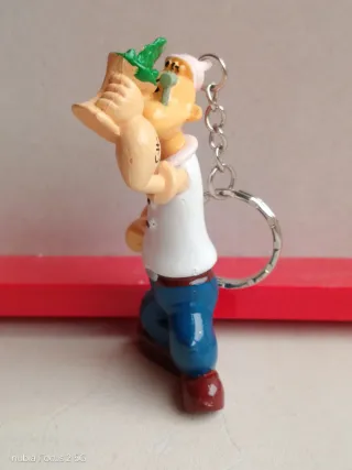 Llavero Popeye con espinacas