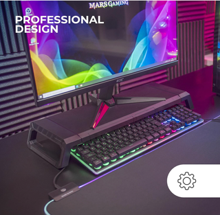 Soporte Monitor Mars Gaming MGS-PRO Ergonómico