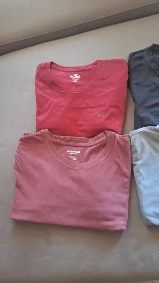 Lote 4 Camisetas Hombre Talla L