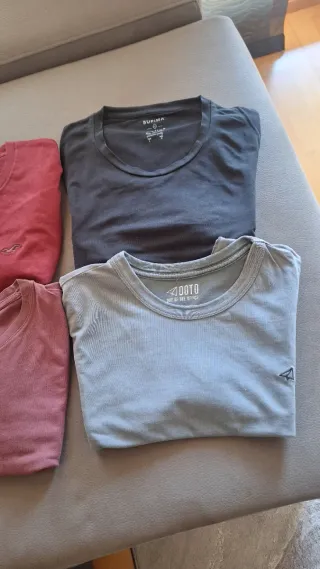 Lote 4 Camisetas Hombre Talla L