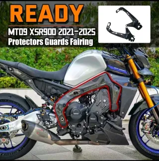 Carcasas del chasis en  Carbono de Yamaha MT-09