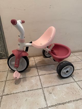 Triciclo Smoby rosa