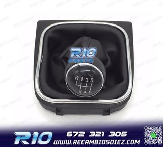 POMO CON FUNDA 6 VELOCIDADES PARA VOLKSWAGEN VW GOLF 5 GOLF