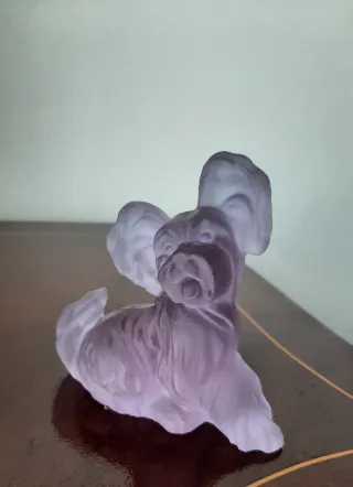 Figura perro cristal Murano Toso