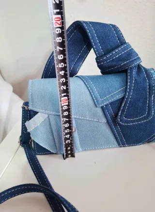 Bolso vaquero patchwork