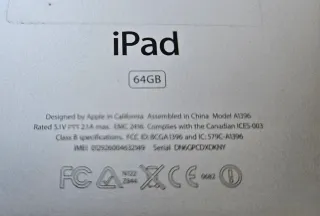 iPad 2 64GB Wifi 3G Blanco A1396