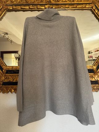 Jersey Finery cuello alto gris