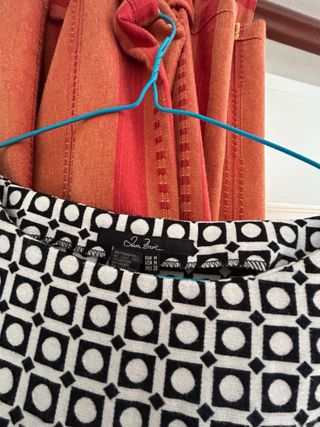 Vestido estampado geométrico