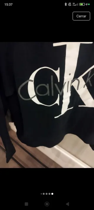 Casaco Calvin Klein Preto Mulher