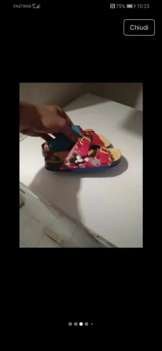 Ciabatte bambino N 30 Mickey Mouse