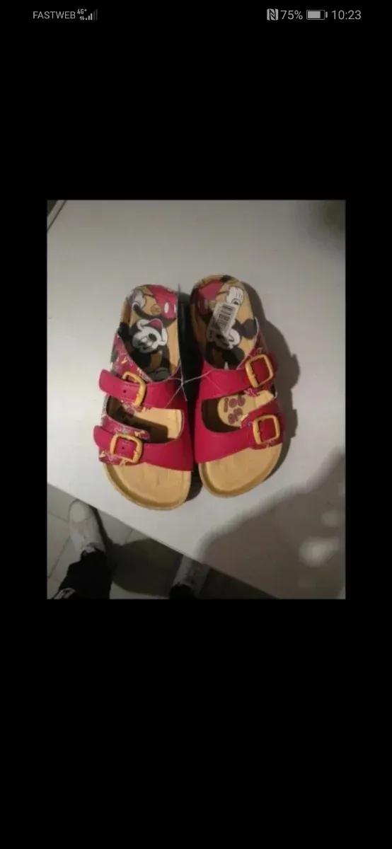 Ciabatte bambino N 30 Mickey Mouse