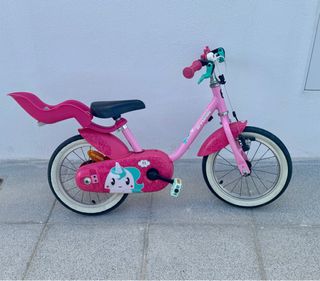 Bicicleta infantil rosa 16 Btwin