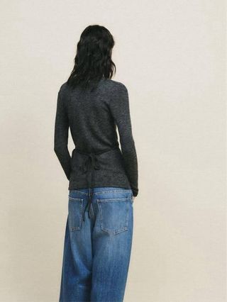 Cárdigan cruzado Zara