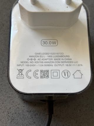 Adaptador de corriente Amazon