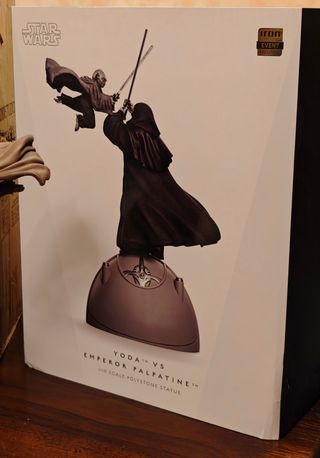 Yoda vs Palpatine -Iron studios/Limited Ed. Statue