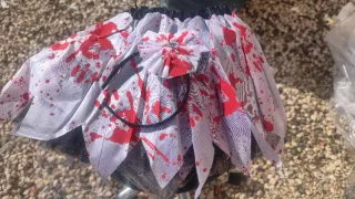 Disfraz niña hada sangrienta