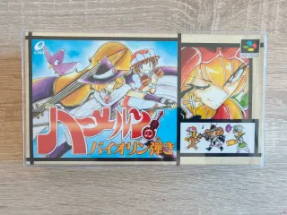 Hameln no Violin Hiki SFC CIB + ticket Super Potat