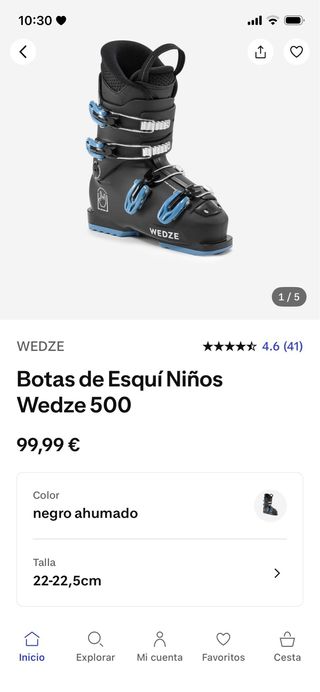 Stivali da sci per bambini Wedze 500