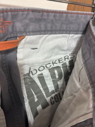Pantalones Chinos Dockers Grises