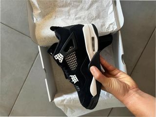 Jordan 4 Retro White Thunder Talla 36