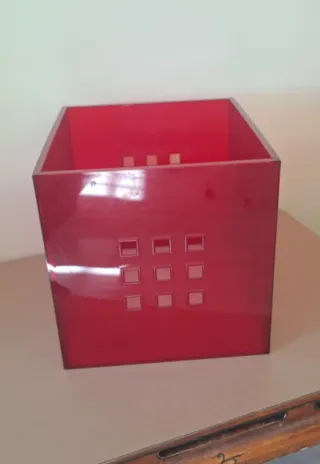 Cajón de Almacenaje Lekman Rojo Ikea