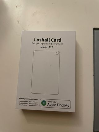 Localizador Loshall Card F17 Apple Find My