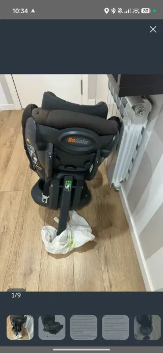 Silla coche BeSafe niño