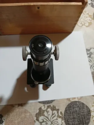 Microscopio Vintage EXCO Zoom 100X-450X