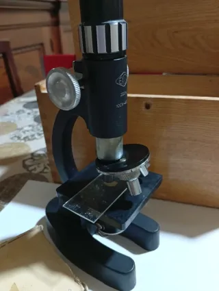 Microscopio Vintage EXCO Zoom 100X-450X