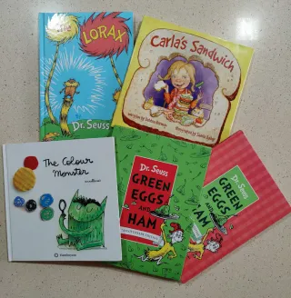 Pack de libros infantiles en Inglés.