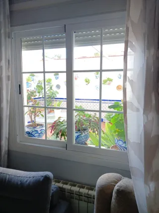 Ventanas aluminio con palillería y doble cristal