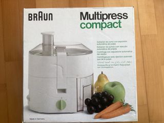 Licuadora Braun Multipress Compact - Caja Original