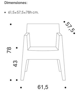 Sillas sillones diseño jardin/terraza