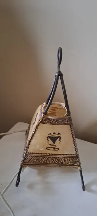 Lampada marocchina in pelle