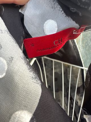 Vestido Carolina Herrera Seda Sin Estrenar