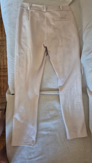 Pantalón de vestir beige mujer