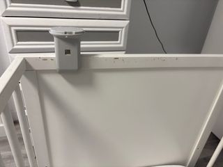 Cuna blanca con colchón