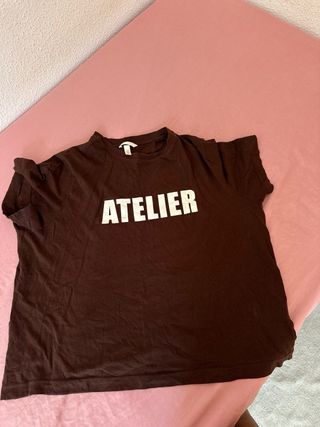 Camiseta mujer ATELIER marrón