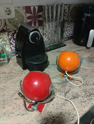 Lámparas Vintage Spaceball Años 60-70